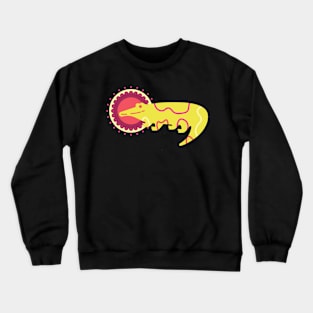 Yellow Alligator Crewneck Sweatshirt